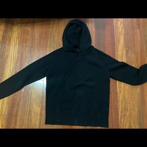 Banana republic cashmere hoodie black EUC Med